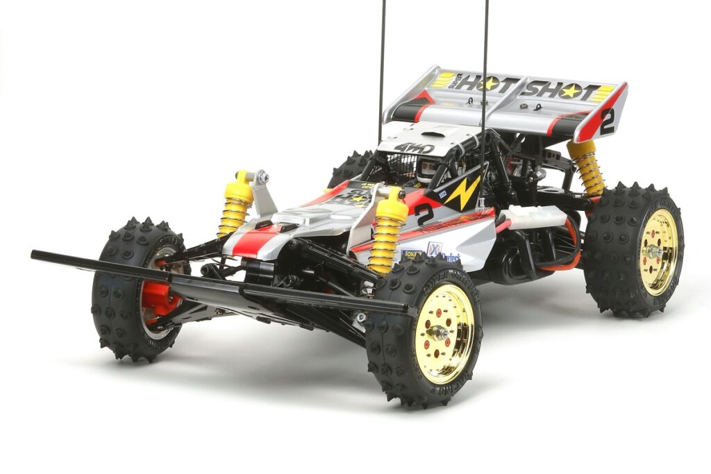 Tamiya offroad 1/10 Super Hotshot 2012 4WD RC car (with motor and controller)