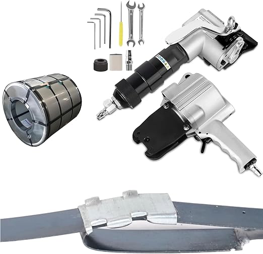 Hochleistungs-Kombinationswerkzeug for Umreifen von Metall, manuelles Werkzeug for Verpacken von Verpackungen, Umreifen von Paletten, for alle Arten von Metallen, Baumaterialien, großen und schweren G
