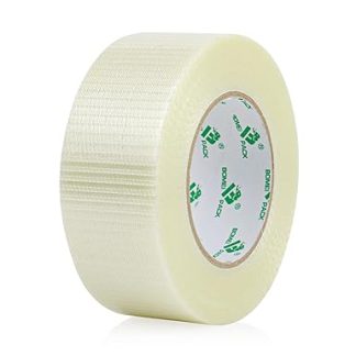 Filament Tape Bi-Directional, Reinforced Filament Tape 50 mm x 50 m, 1 Roll