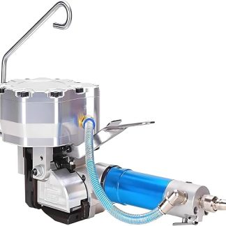 smafoseedding 2025 Pneumatische Stahl-Umreifungsmaschine – Hochleistungs-Verpackungsumreifung Mit Spannungsschneider – Für 19 Mm Sicheres Umreifen Von Stahl, Holz Und Aluminium In Verpackungen