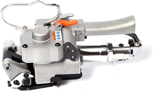 Automatisches pneumatisches Umreifungswerkzeug-Set für sichere Verpackung, Handbandmaschine für effiziente PP- und PET-Umreifung, keine Schnalle erforderlich