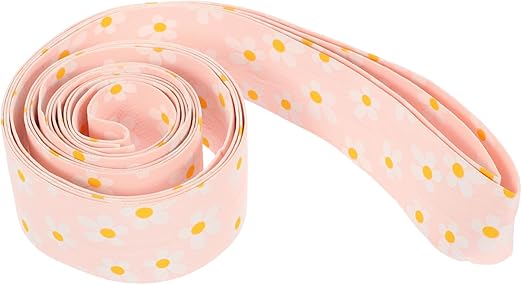 STOBOK Bedrucktes Band Kopfbedeckungsband Bastelband Schleifenband Diy-band Aus Polyestermaterial Zum Binden Von Nähten Umreifen Verpacken Schneidern Mit Blumenmuster Für Geschenke
