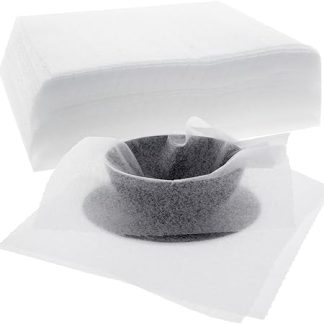 LOGIC PACK Packaging Material 100 Pieces Foam Film for Moving Storage of Tableware and Glass, Lightweight and Semi-Transparent Packing Paper Moving Material 300 mm x 300 mm x 1 mm (Foam Sheet)