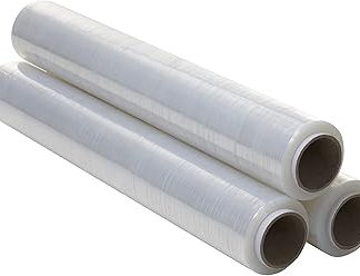 Film for Packaging. Length, Elastic Film, Manual Packaging. (3, Transparent)