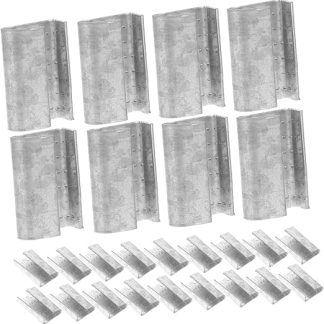 PRETYZOOM 1 Set Packaging Open Seal Strapping Banderoling Metal Banderoling Sealing Stable Metal Banderoling Clip Buckle Seals for Banderoling