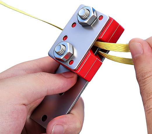 Bandspanner Werkzeug - Umreifungsband Umreifungs Streifen Öffner, Manuelles Schwerlast Zubehör, Spannwerkzeug Für Kunststoffband & Polyesterband| Ideal Für Verpackung, Lager & Versand