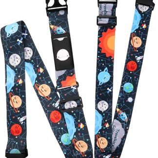 GALPADA Pack of 2 TSA Customs Lock Cross Luggage Straps High Performance Luggage Straps Suitcase Straps for Travel Accessories Suitcase Packing Belt Suitcase Strap Packing Tape Strapping Luggage Belt