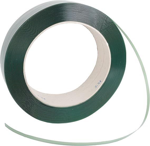 Kortpack PET strapping tape, width: 12.5 mm, thickness: 0.60 mm, length: 2500 m, core diameter: 406 mm, tensile strength: 280 kg, per 1 roll, 031.0300, made from 100% recycled raw materials