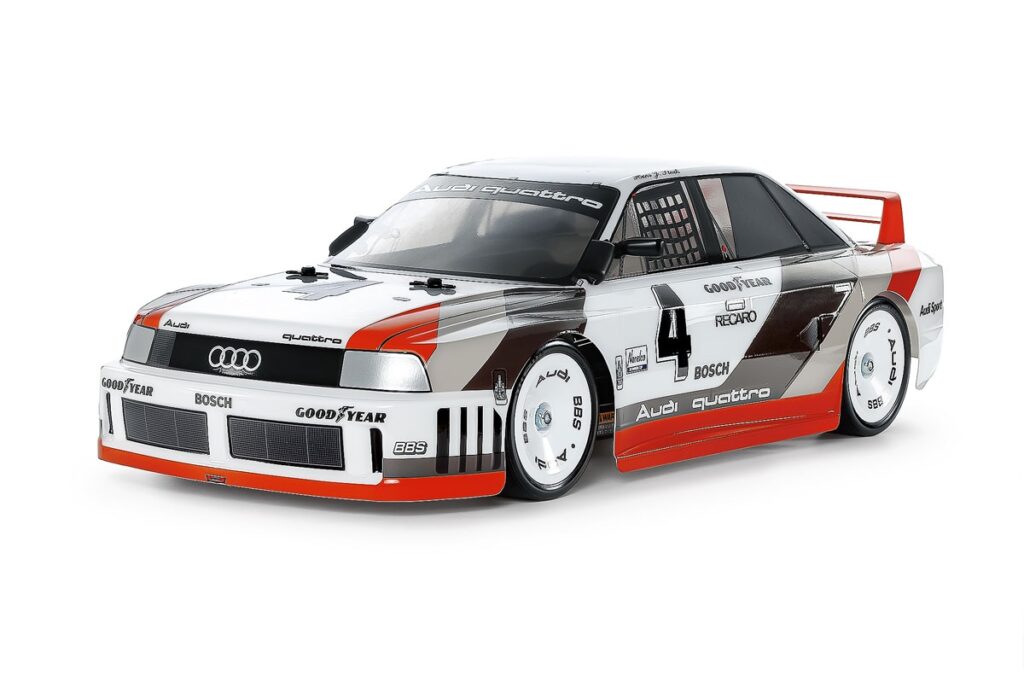 Tamiya onroad 1/10 Audi 90 quattro Racing (TT-02) RC car (with motor and controller)