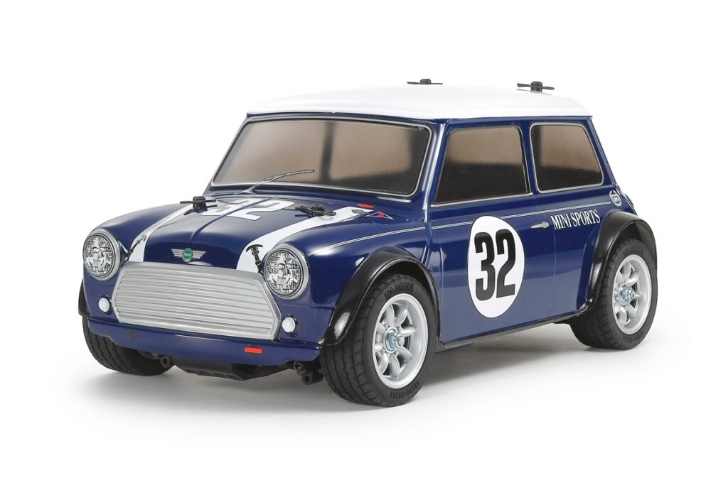 Tamiya on-road 1/10 Mini Cooper Racing MB-01 RC car (with motor and controller)