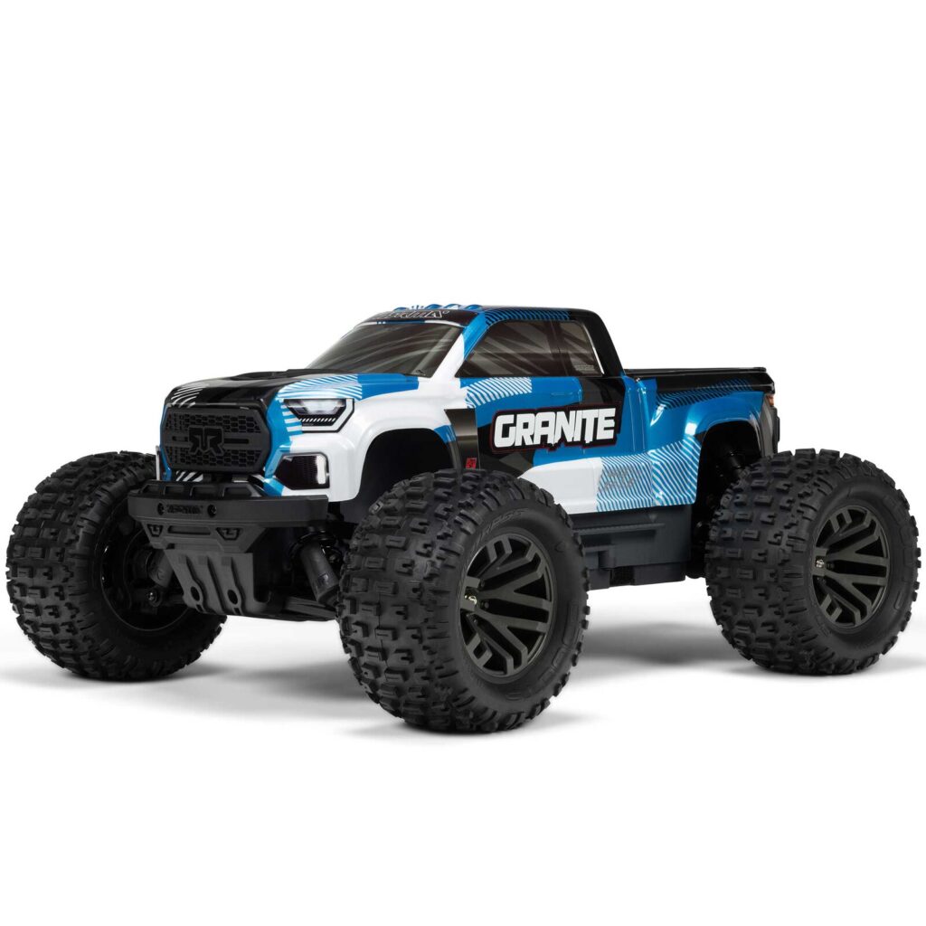 ARRMA 1/10 Granite 223S DSC 4X4 Brushless Monster Truck RTR Blue (Version 2025)