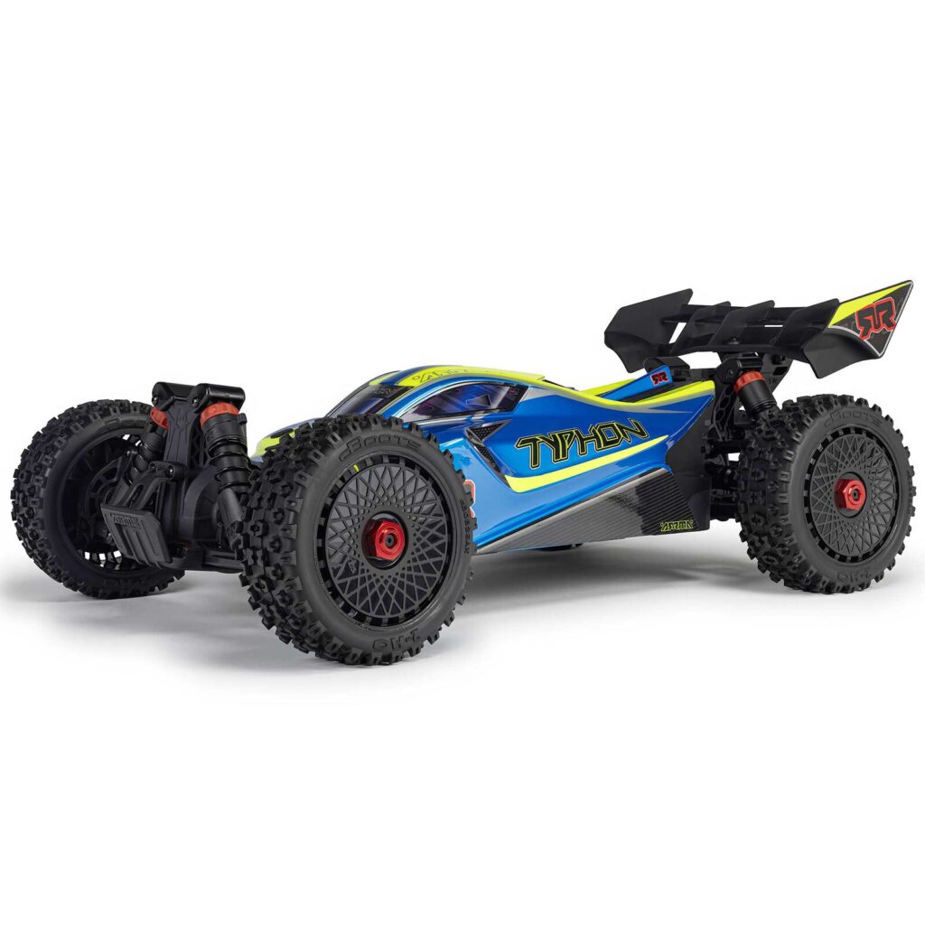 ARRMA 1/8 TYPHON 223S DSC 4X4 RTR Brushless Buggy Blue (Version 2025/2026)