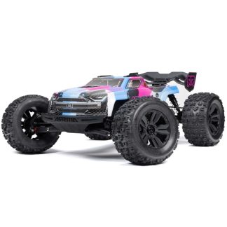 ARRMA 1/8 KRATON 6S V6 4X4 BLX Brushless Speed ​​Monster Truck RTR Blue/Pink Version 2025