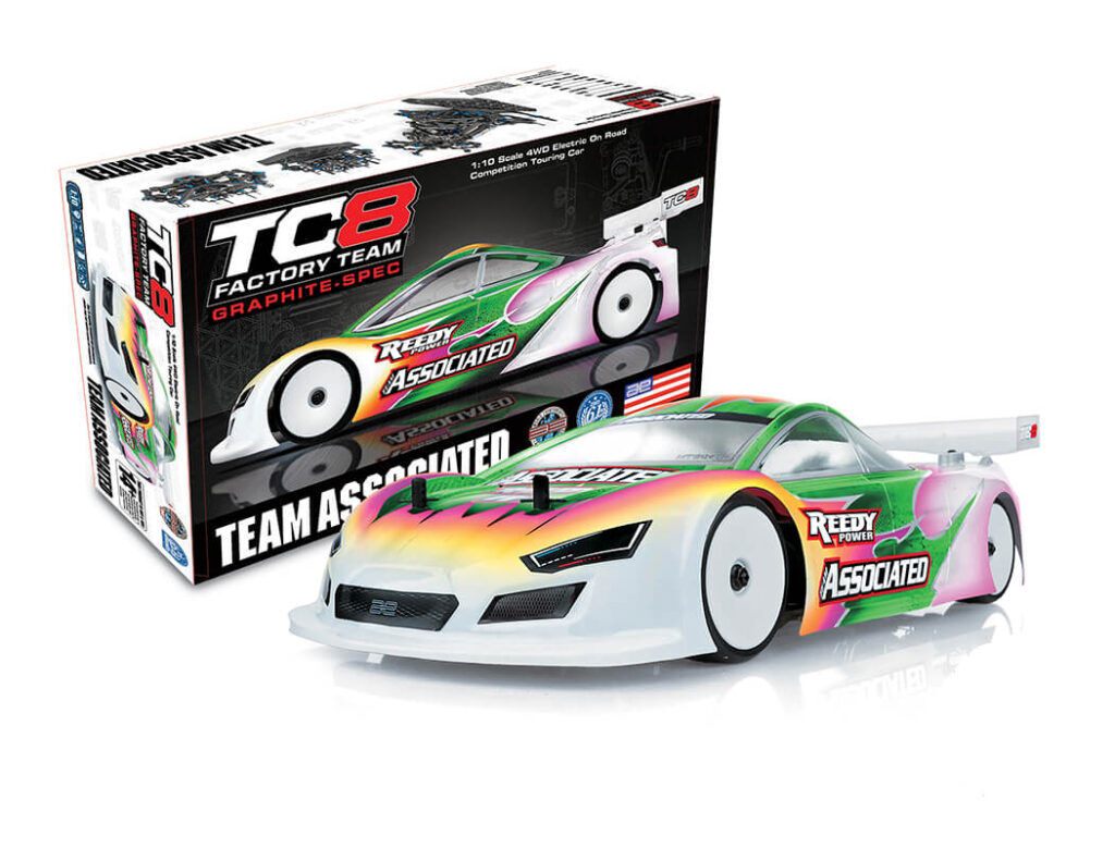 Team Associated TC8 Graphite Spec Team Kit 1/10 Touring Car (Kit Version)