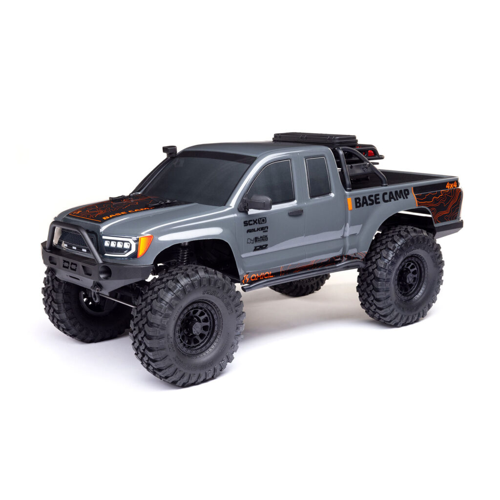 Axial 1/10 SCX10 III Base Camp 4X4 Rock Crawler Brushed RTR Gray (Toemen Summer Sale)