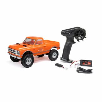Axial 1/24 SCX24 1967 Chevrolet C10 4WD Brushed Truck RTR Orange