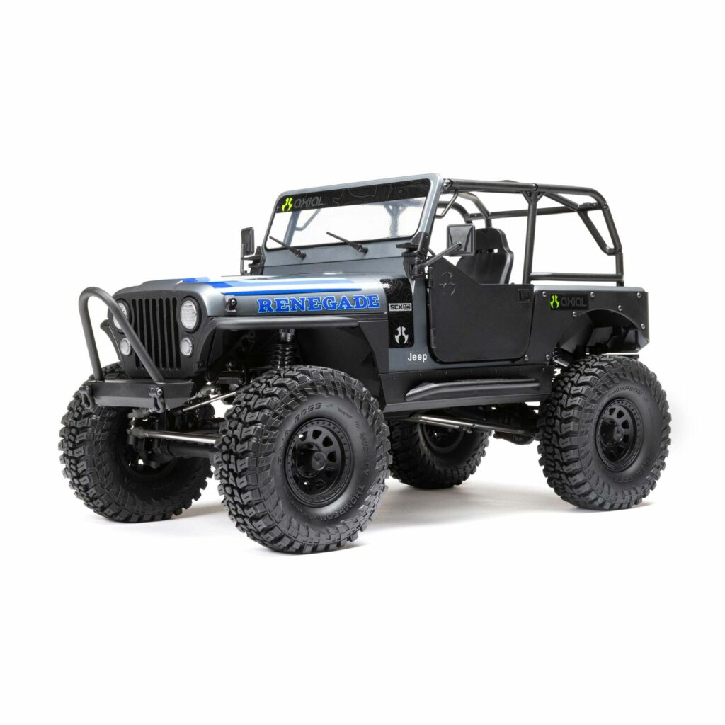 Axial 1/10 SCX10 III Jeep CJ-7 4WD Brushed RTR Gray