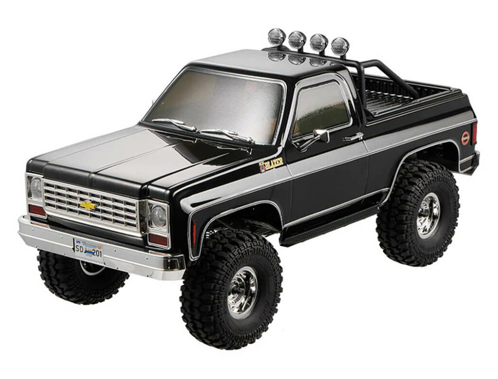 FMS 1/10 Chevrolet K5 Blazer FCX10 scaler ARTR kit (RS version) – Black