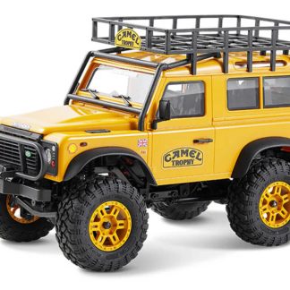 FMS 1/24 Land Rover Defender D90 First Generation Crawler RTR Camel Trophy