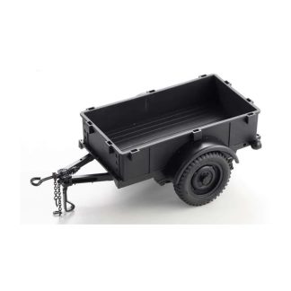 FMS 1/18 – 1/12 Utility trailer A Black