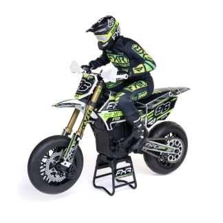 Losi 1/4 Promoto-SM FXR Supermoto Motorcycle RTR White Basic without battery and charger (Toemen Summer Sale)