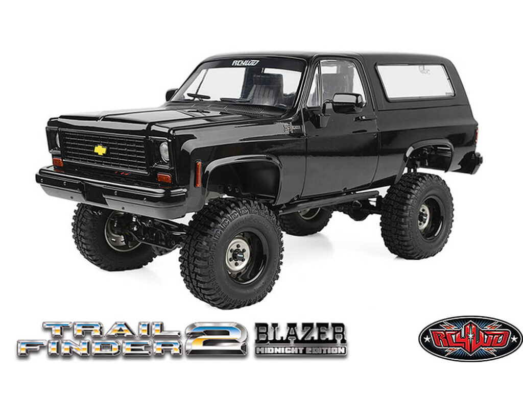 RC4WD Trailfinder 2 RTR With Chevrolet Blazer Body Set Midnight Edition