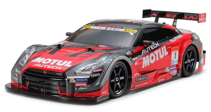 Tamiya onroad 1/10 Motul Autech GT-R RC car (with motor and controller)