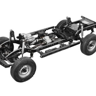 Boom Racing 1/10 4WD Scale Performance Chassis Kit Leaf Spring Version For Team Raffee Co. D110 for BRX02 – BR8005