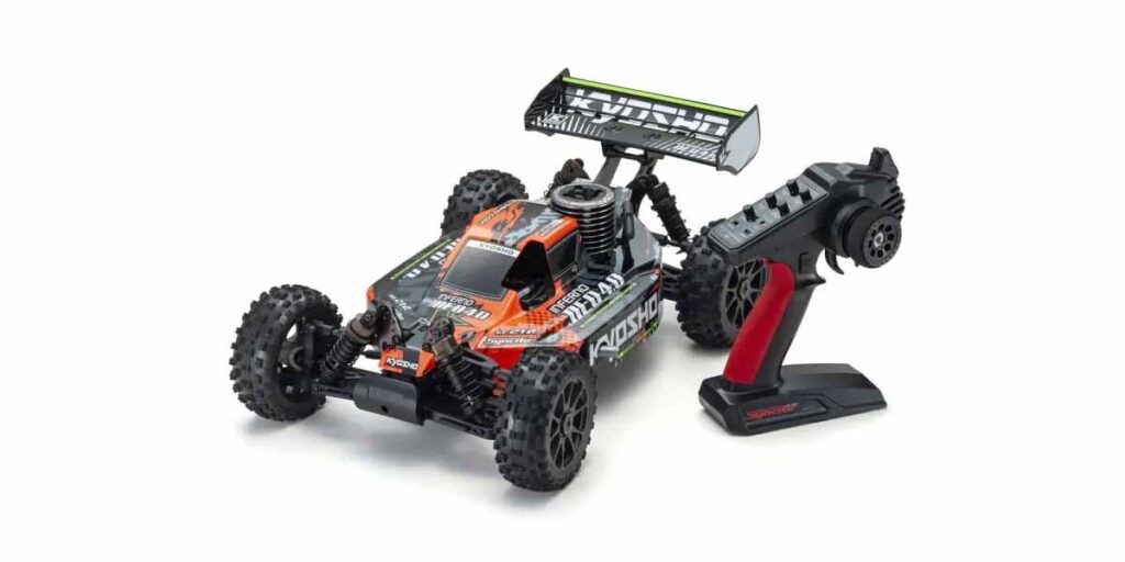 Kyosho Inferno Neo 4.0 1:8 RC Nitro Buggy Ready Set – KE21SP Motor (Type 1)