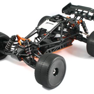 HOBAO Hyper Cage Truggy Electric Roller Chassis Black