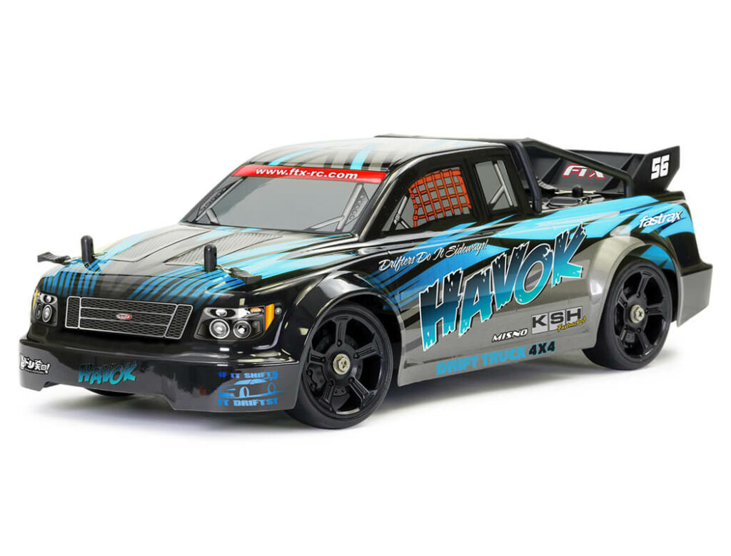 FTX Havok 1/14 4WD Electro Drift Truck RTR – Blue