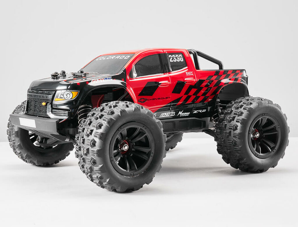 EAZY RC 1/18 Chevrolet Colorado Brushless RTR – Red