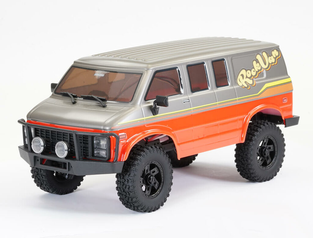FTX 1/18 Outback Mini XP Trail Rock Van RTR – Gray
