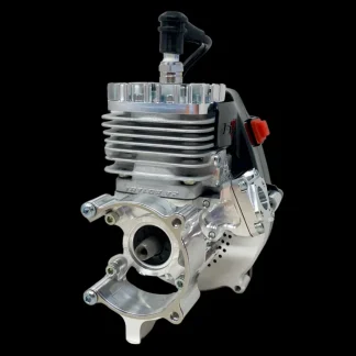TAYLOR 35cc V2 Billet Reed Engine Raw Silver (without carburetor/clutch/filter)