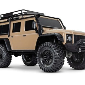 Traxxas TRX-4 Traxxas Land Rover Defender “Clipless Body” Crawler Sand RTR (Version 2025)