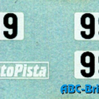 ABC DECAL ABCDEC09 FERRARI 348 TB MARLBORO TUTTOPISTA FERRARI DAY SPA 94 N.99