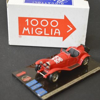 ABCxBRUNERI 1932 ALFA ROMEO 2300 VI MILLE MIGLIA 1932 BORZACCHINI-BIGNAMI  # 106