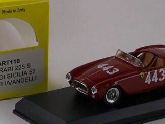 ART MODEL ART110 FERRARI 225 S Giro di Sicilia 1952 - Taruffi/Vandelli #443
