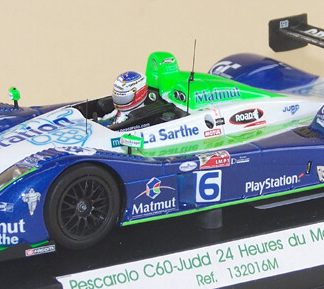 LE MANS MINIATURES LM132016-16M PESCAROLO C60-JUDD N.16 LE MANS 2006