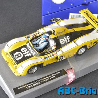 LE MANS MINIATURES LM132077-8 ALPINE A442 LE MANS 1977 # 8 PATRICK DEPAILLER-JACQUES LAFITTE