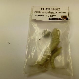 LE MANS MINIATURES LMFLM132002K  DRIVER SIT IN THE CAR OF 60/70 - KIT unpaint